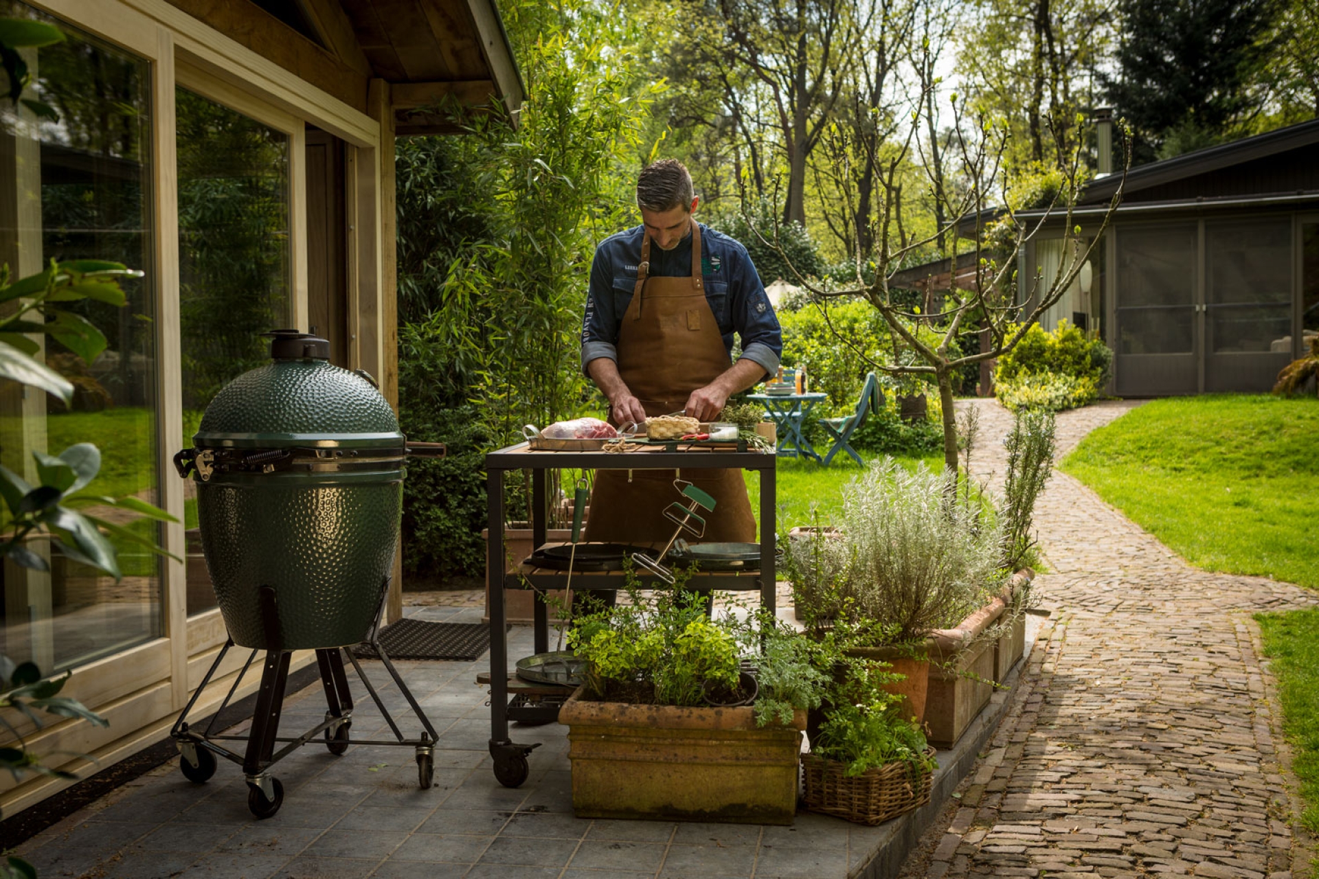 Preview: Big Green Egg Modul Erweiterungsrahmen